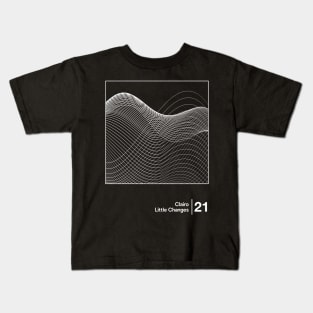 Clairo - Little Changes / Minimal Graphic Design Tribute Kids T-Shirt